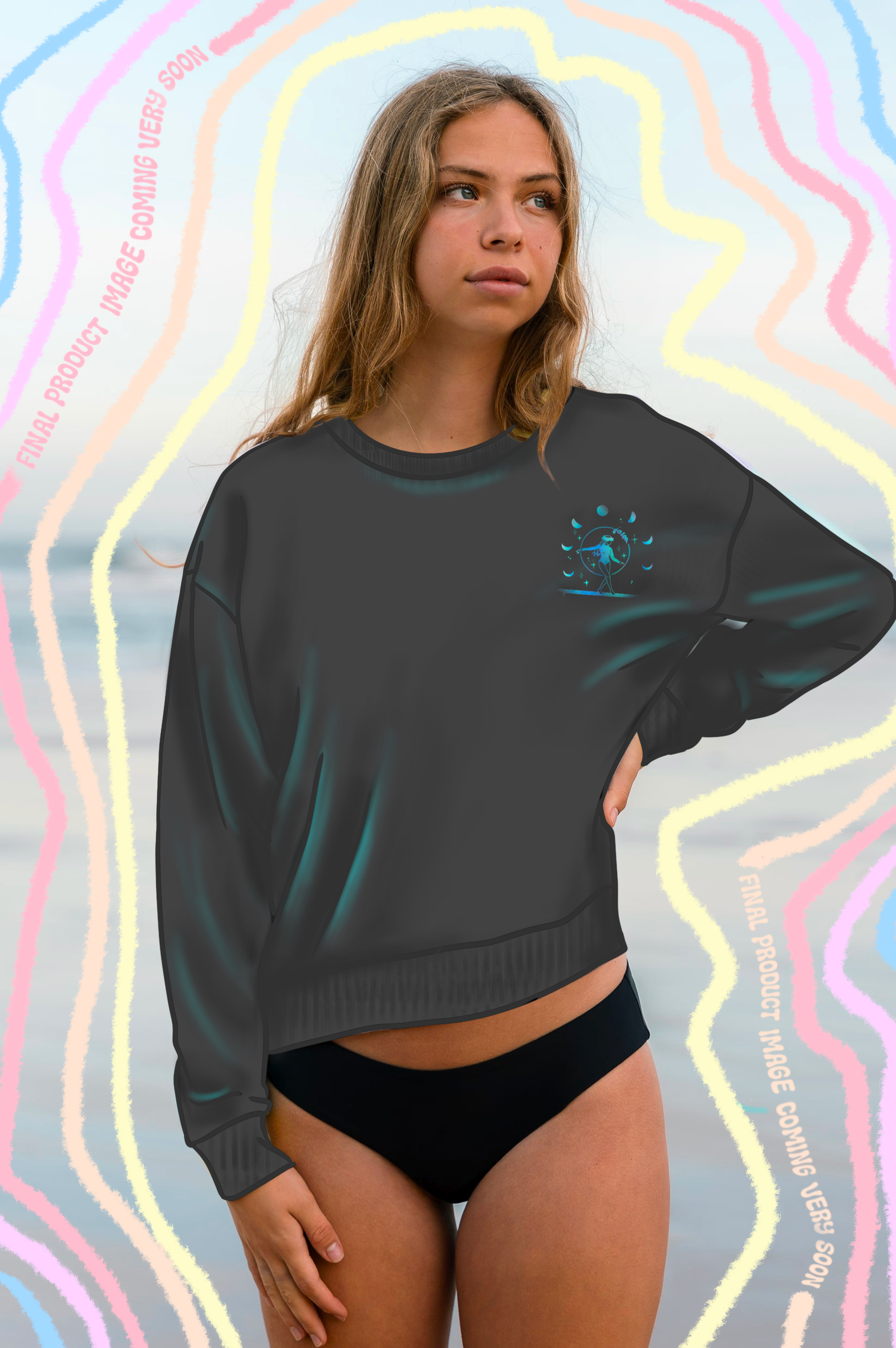 Waikiki Pullover - waterblue